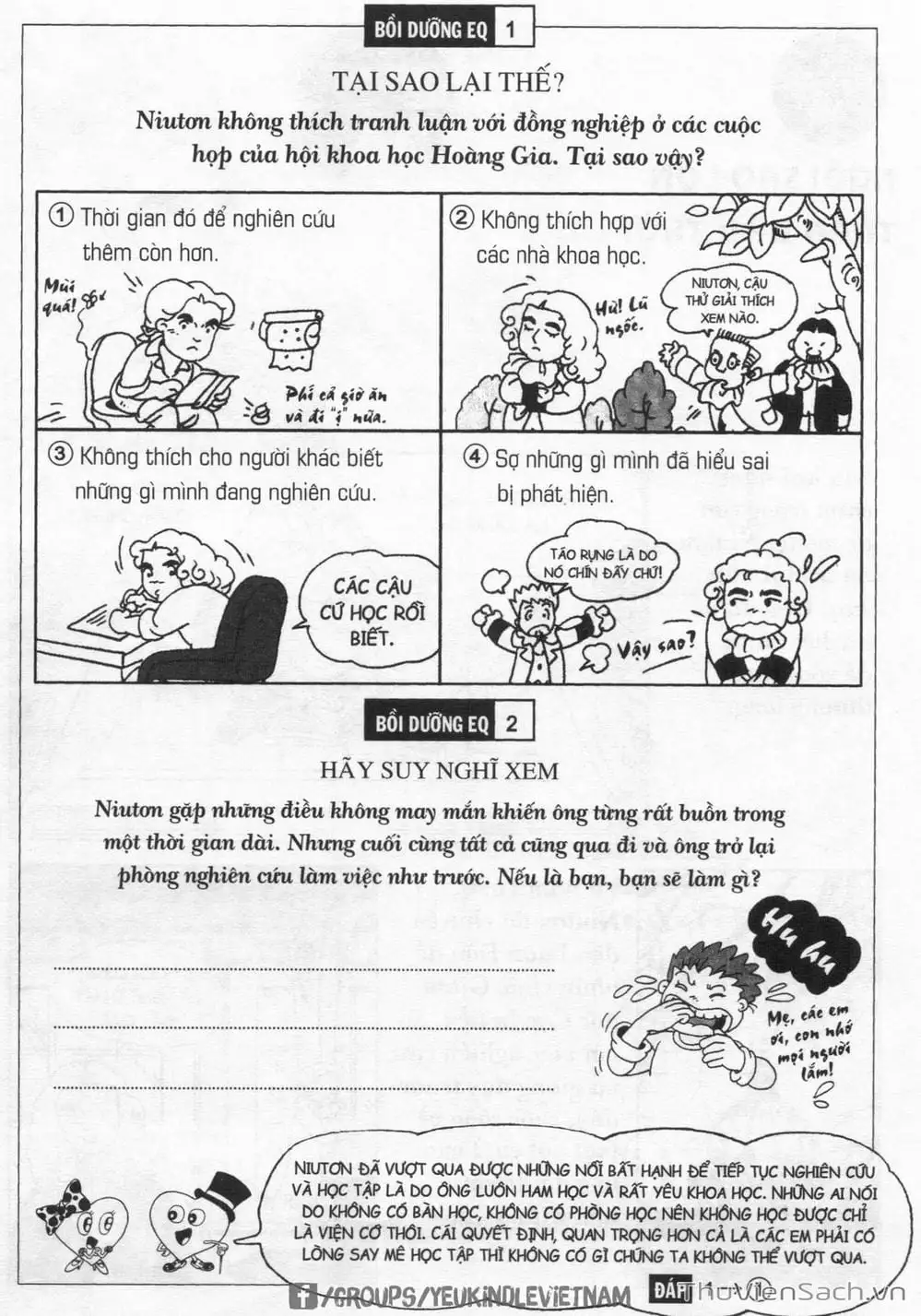 Truyện Tranh Danh Nhân Thế Giới - Niuton trang 2