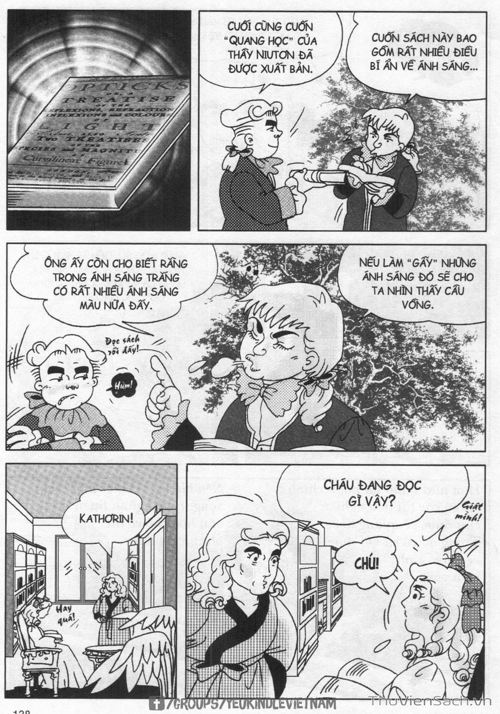 Truyện Tranh Danh Nhân Thế Giới - Niuton trang 2