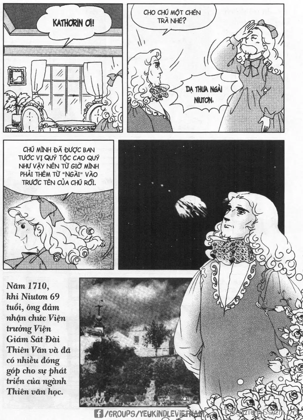 Truyện Tranh Danh Nhân Thế Giới - Niuton trang 2