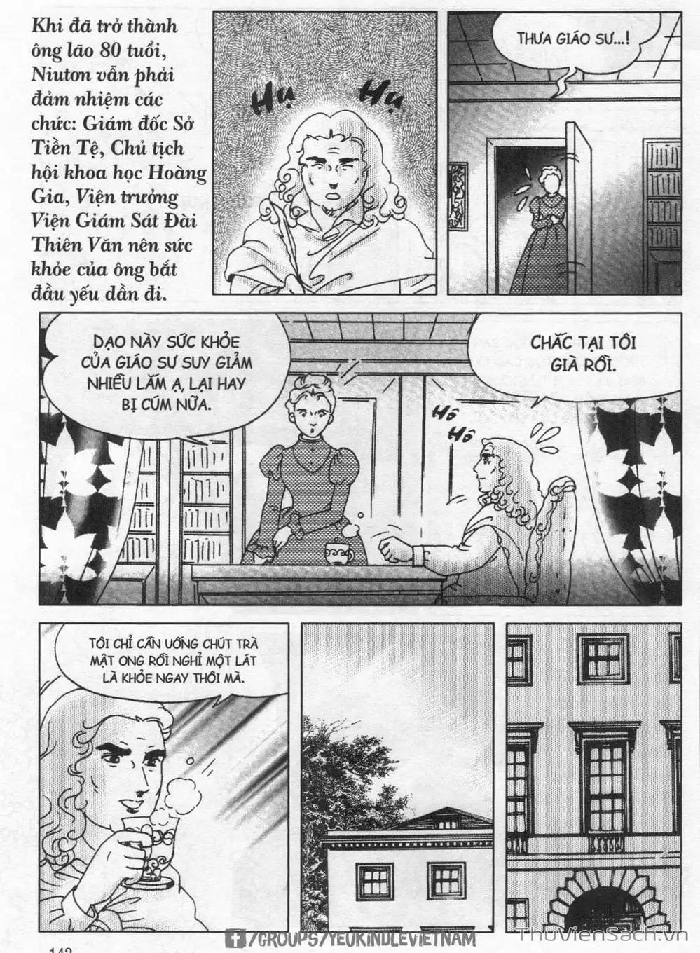 Truyện Tranh Danh Nhân Thế Giới - Niuton trang 2