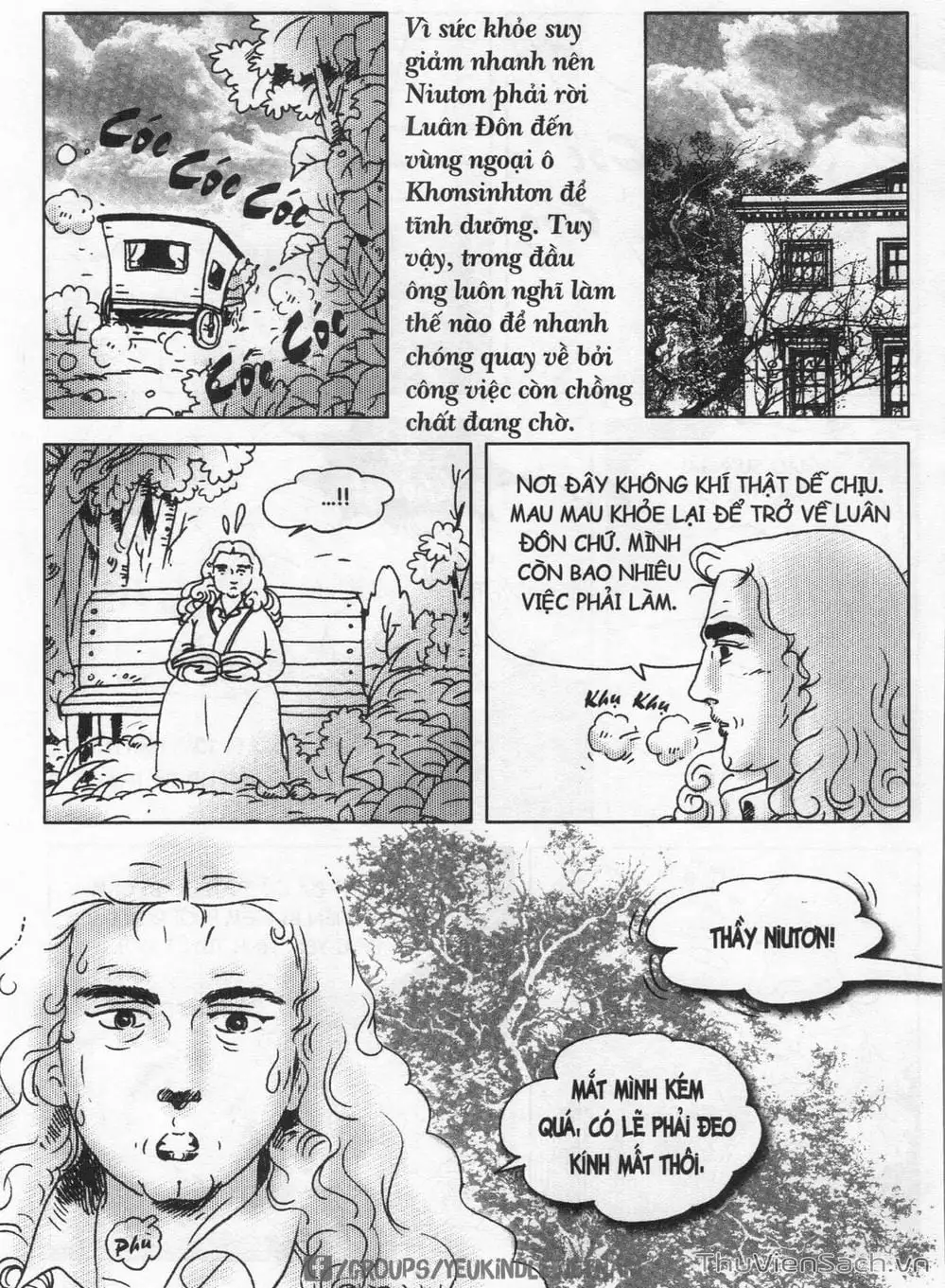 Truyện Tranh Danh Nhân Thế Giới - Niuton trang 2