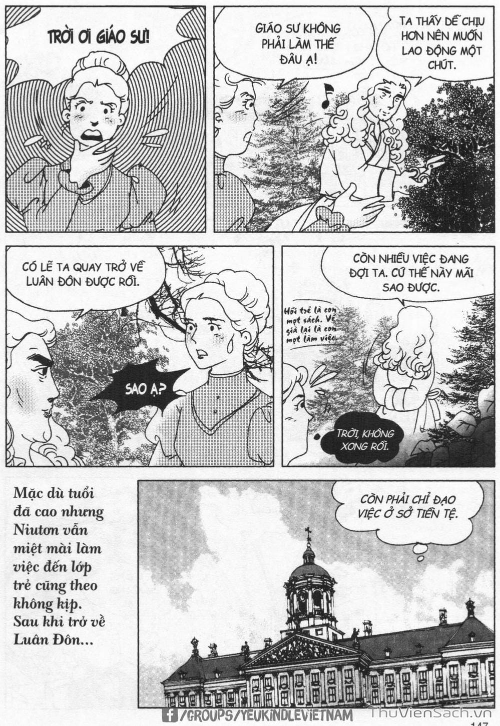 Truyện Tranh Danh Nhân Thế Giới - Niuton trang 2