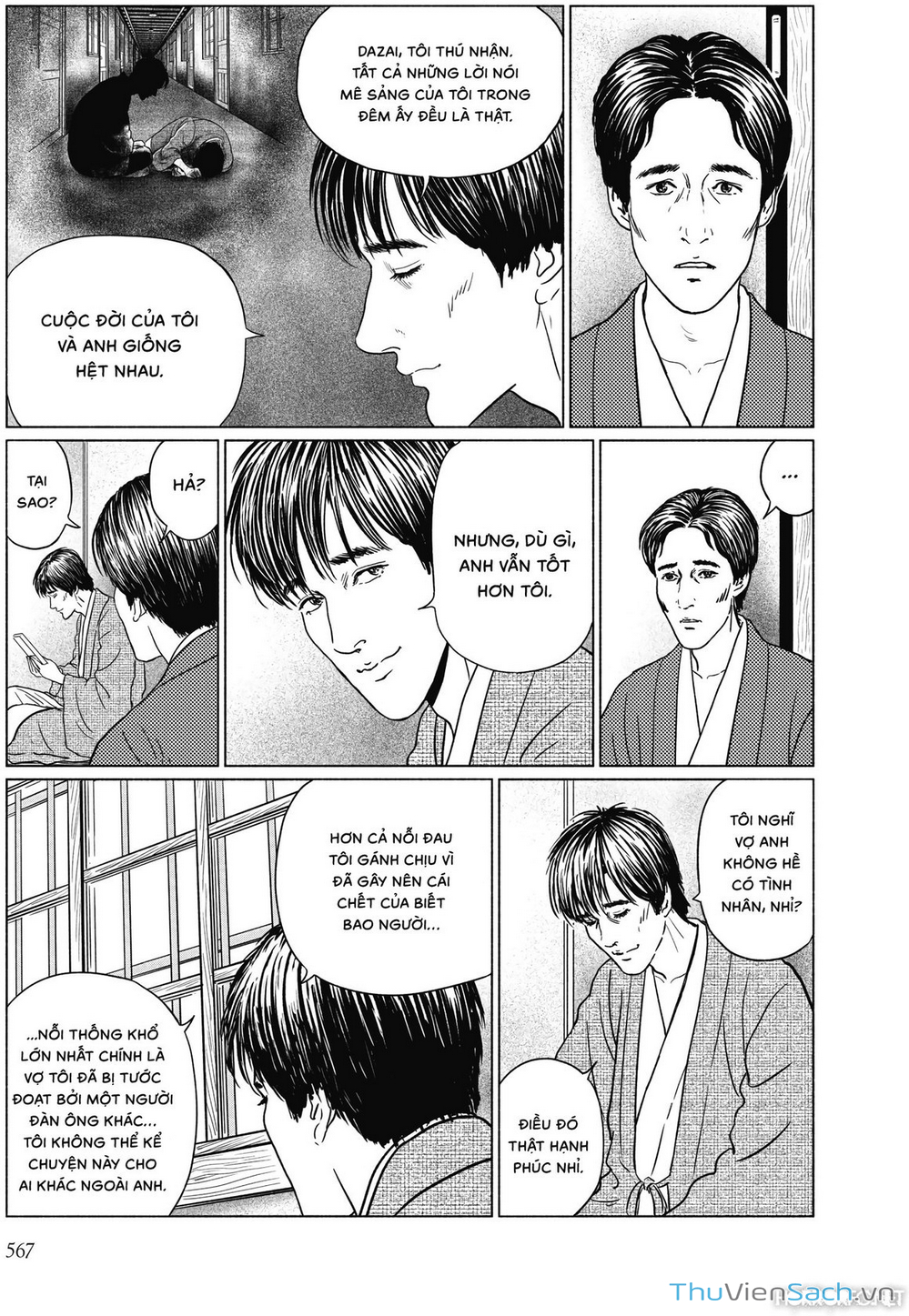 Truyện Tranh Nhân Gian Thất Cách - No Longer Human trang 5