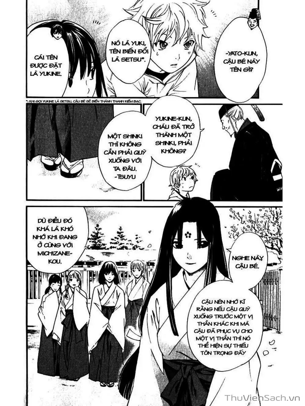 Truyện Tranh Vị Thần Lang Thang - Noragami trang 5