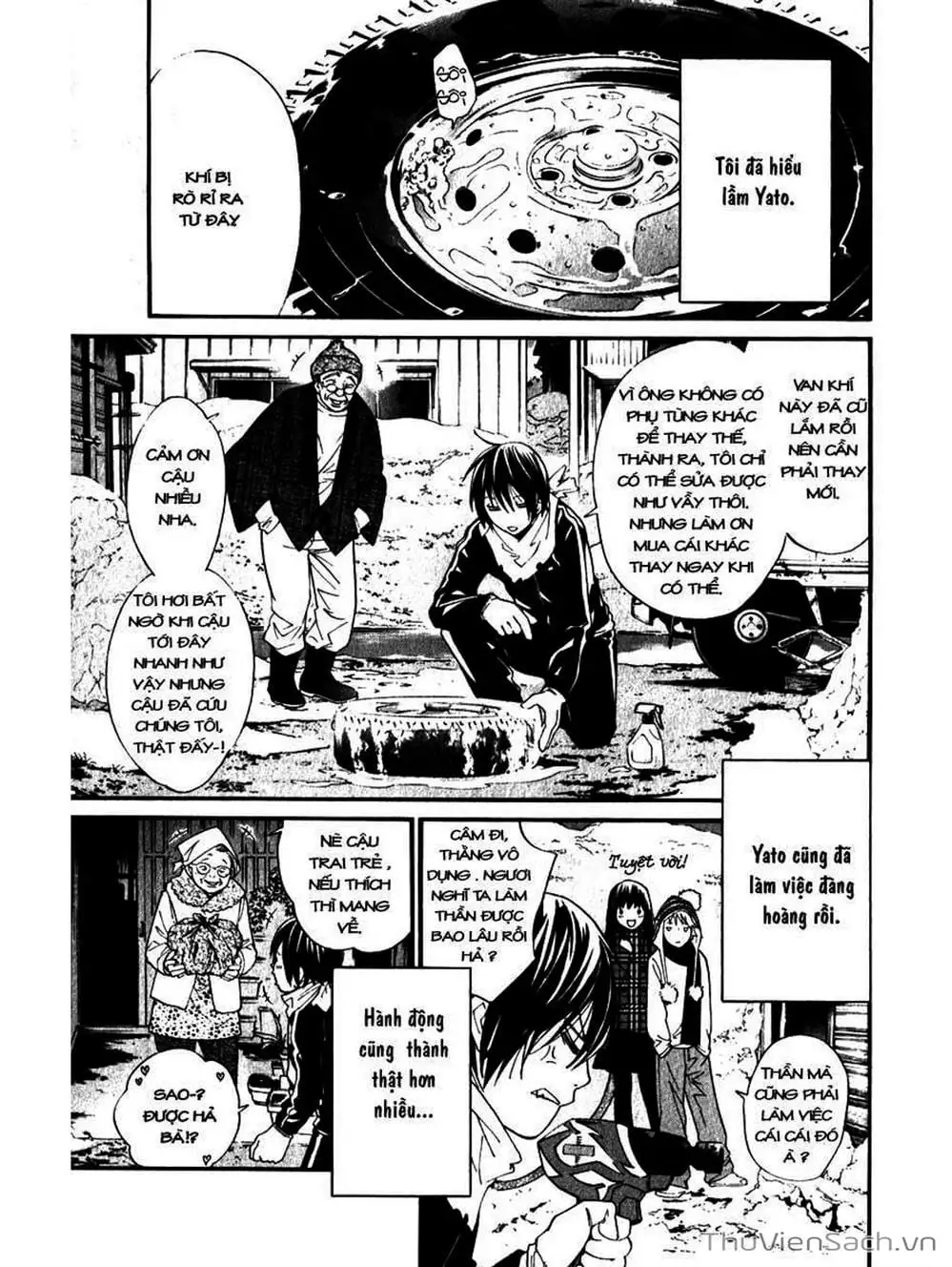 Truyện Tranh Vị Thần Lang Thang - Noragami trang 5