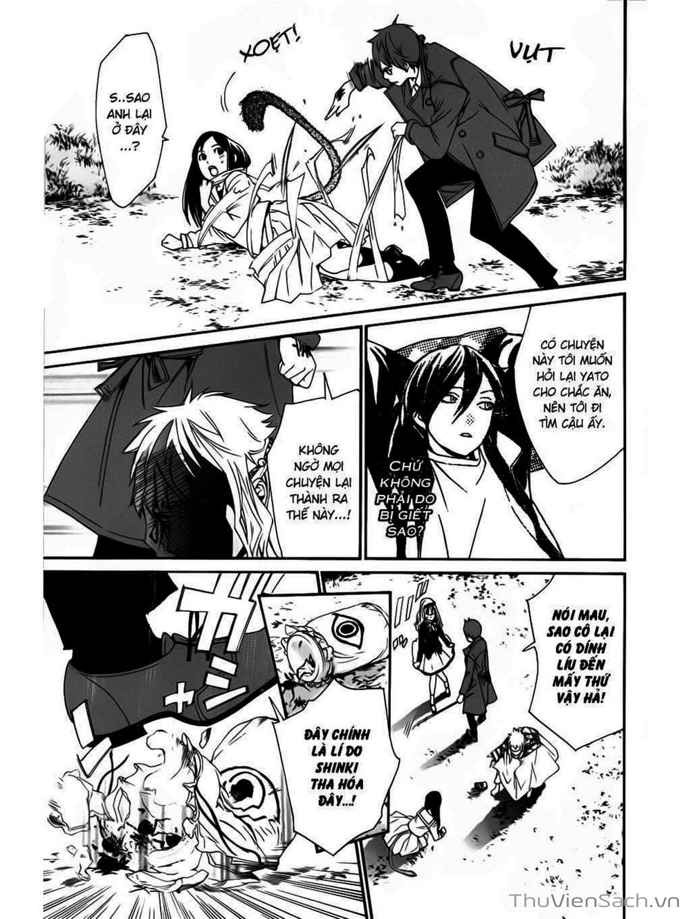 Truyện Tranh Vị Thần Lang Thang - Noragami trang 5