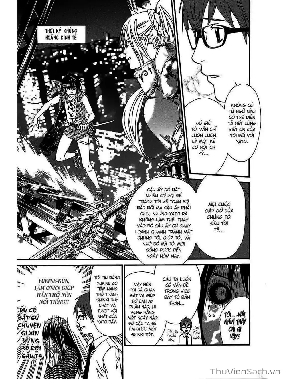 Truyện Tranh Vị Thần Lang Thang - Noragami trang 5