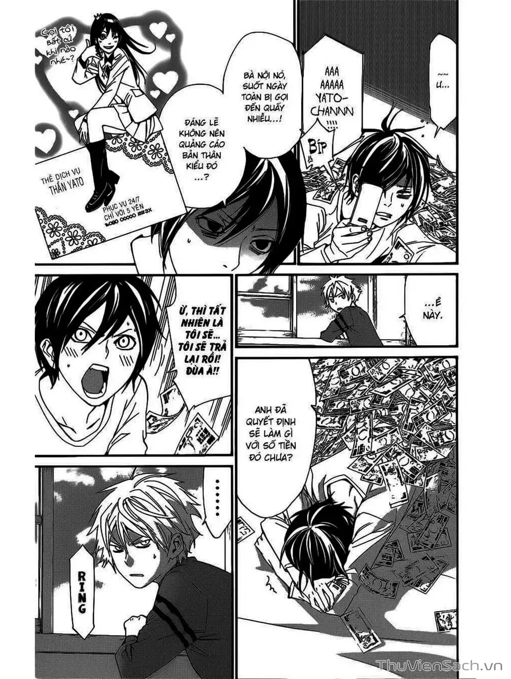 Truyện Tranh Vị Thần Lang Thang - Noragami trang 5