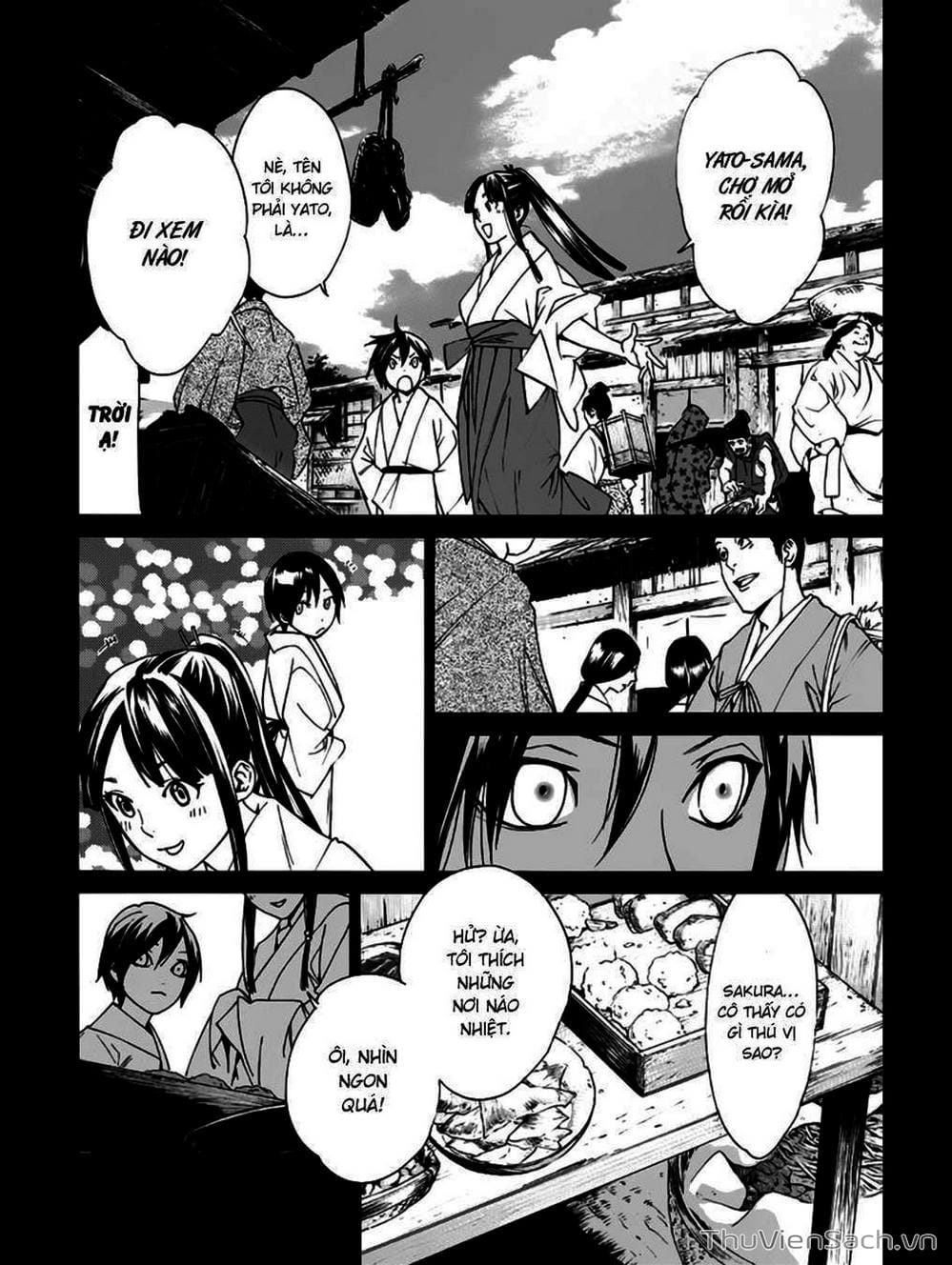 Truyện Tranh Vị Thần Lang Thang - Noragami trang 5