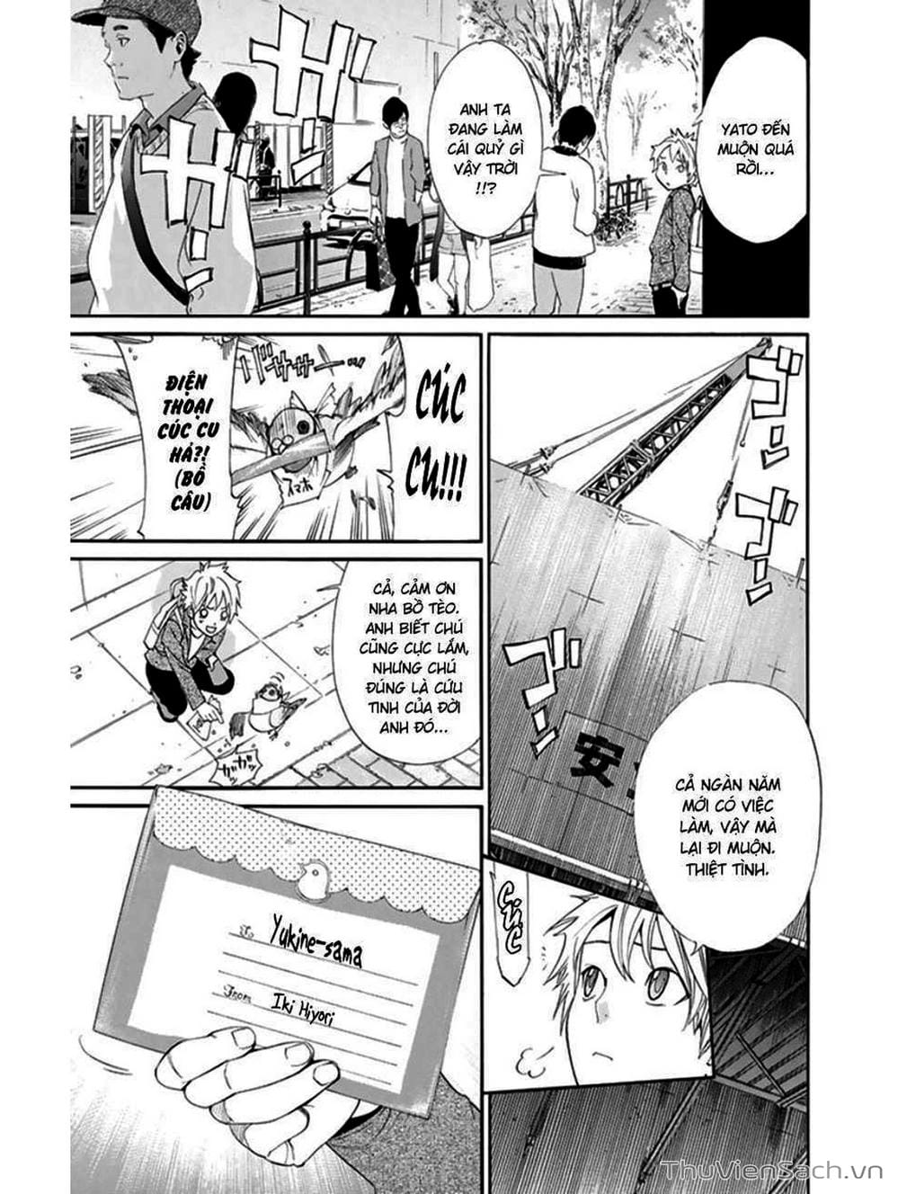 Truyện Tranh Vị Thần Lang Thang - Noragami trang 5