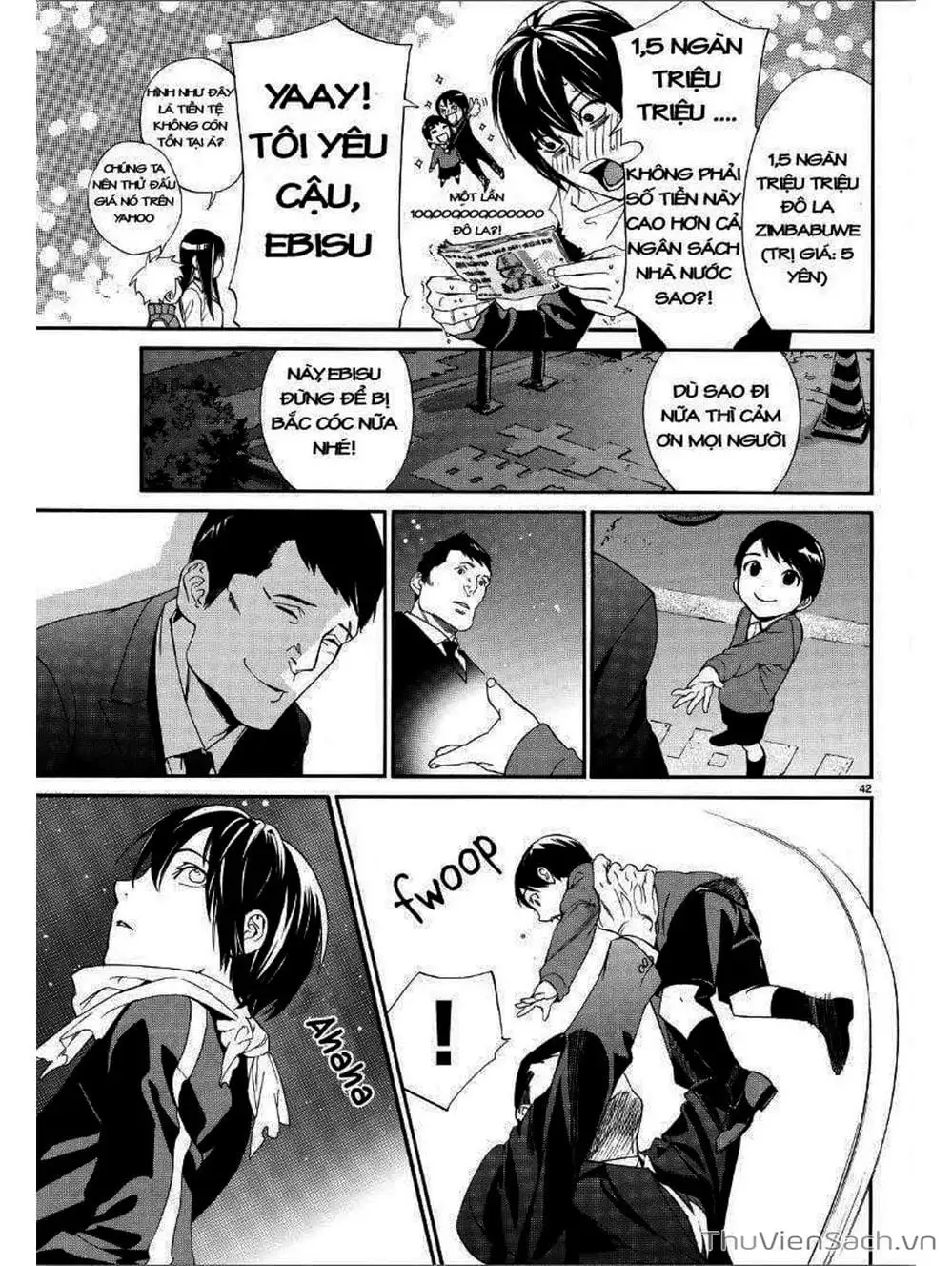 Truyện Tranh Vị Thần Lang Thang - Noragami trang 5