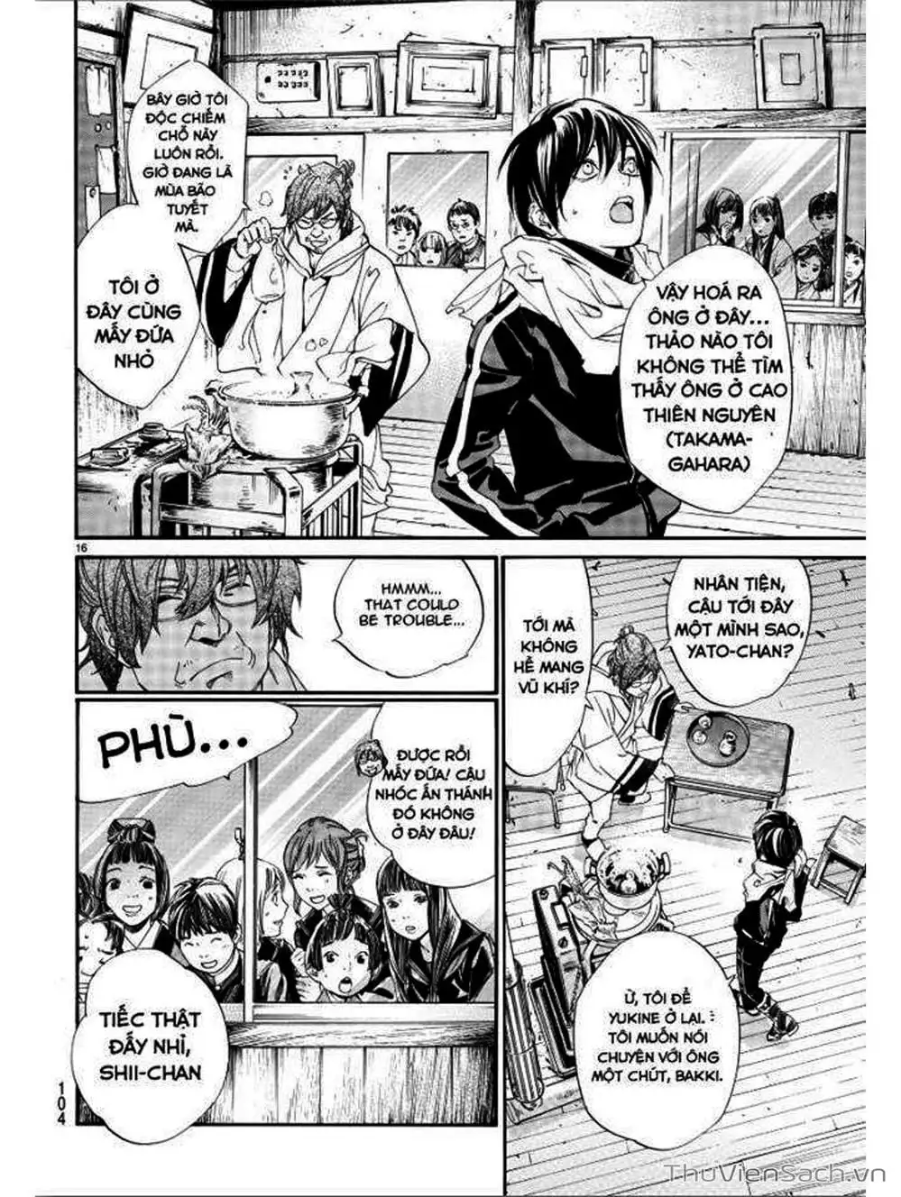 Truyện Tranh Vị Thần Lang Thang - Noragami trang 5