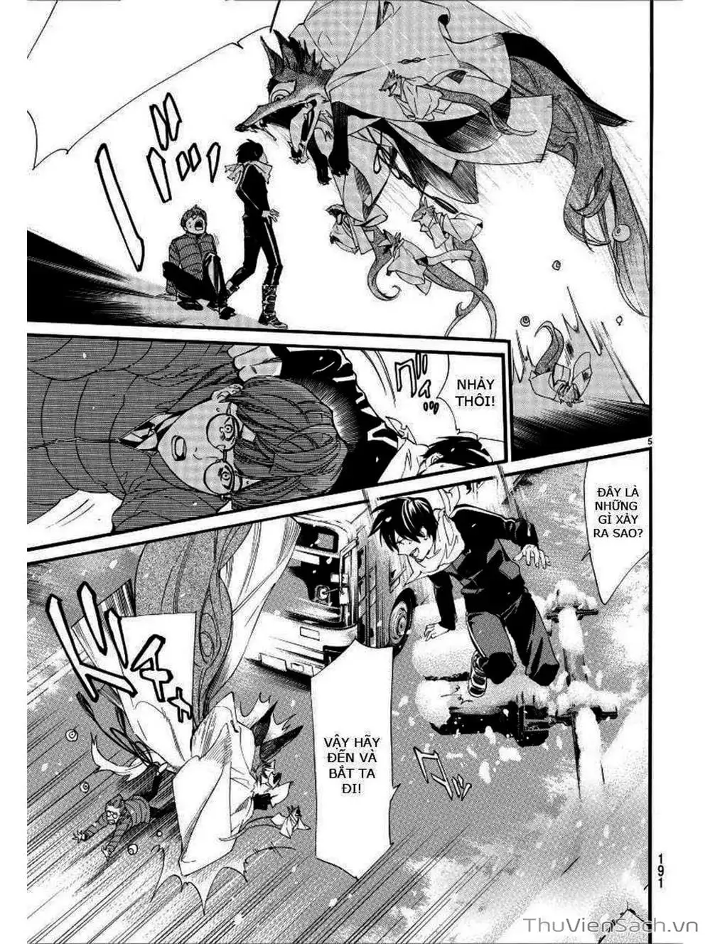 Truyện Tranh Vị Thần Lang Thang - Noragami trang 5