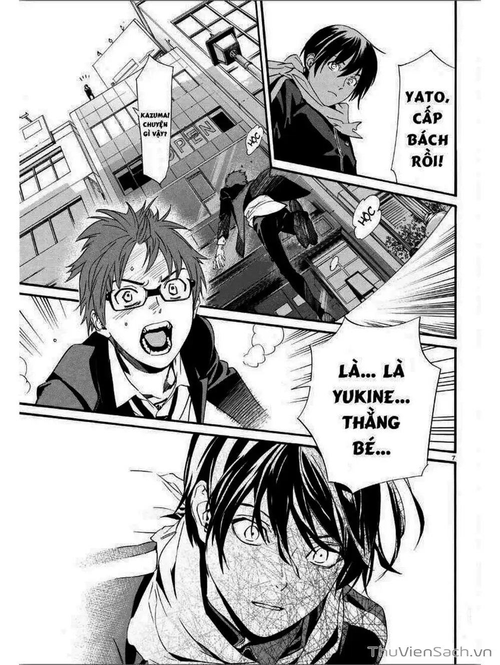 Truyện Tranh Vị Thần Lang Thang - Noragami trang 5