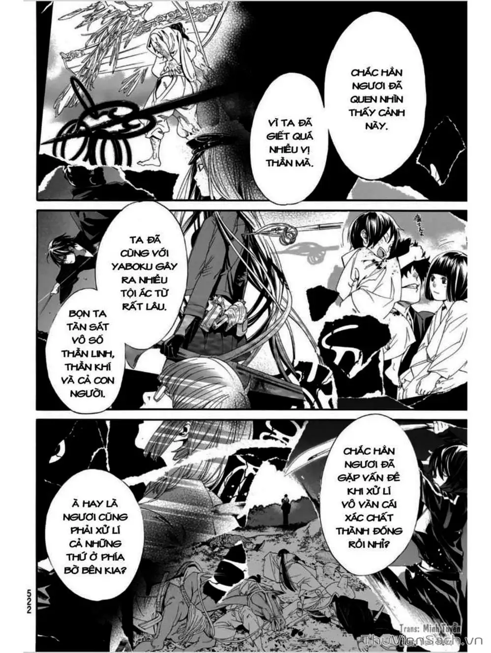 Truyện Tranh Vị Thần Lang Thang - Noragami trang 5