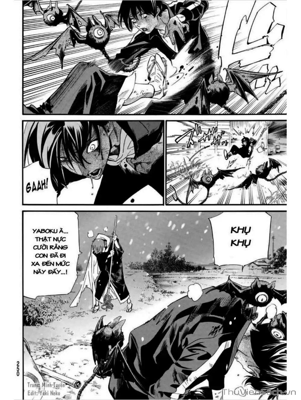 Truyện Tranh Vị Thần Lang Thang - Noragami trang 5