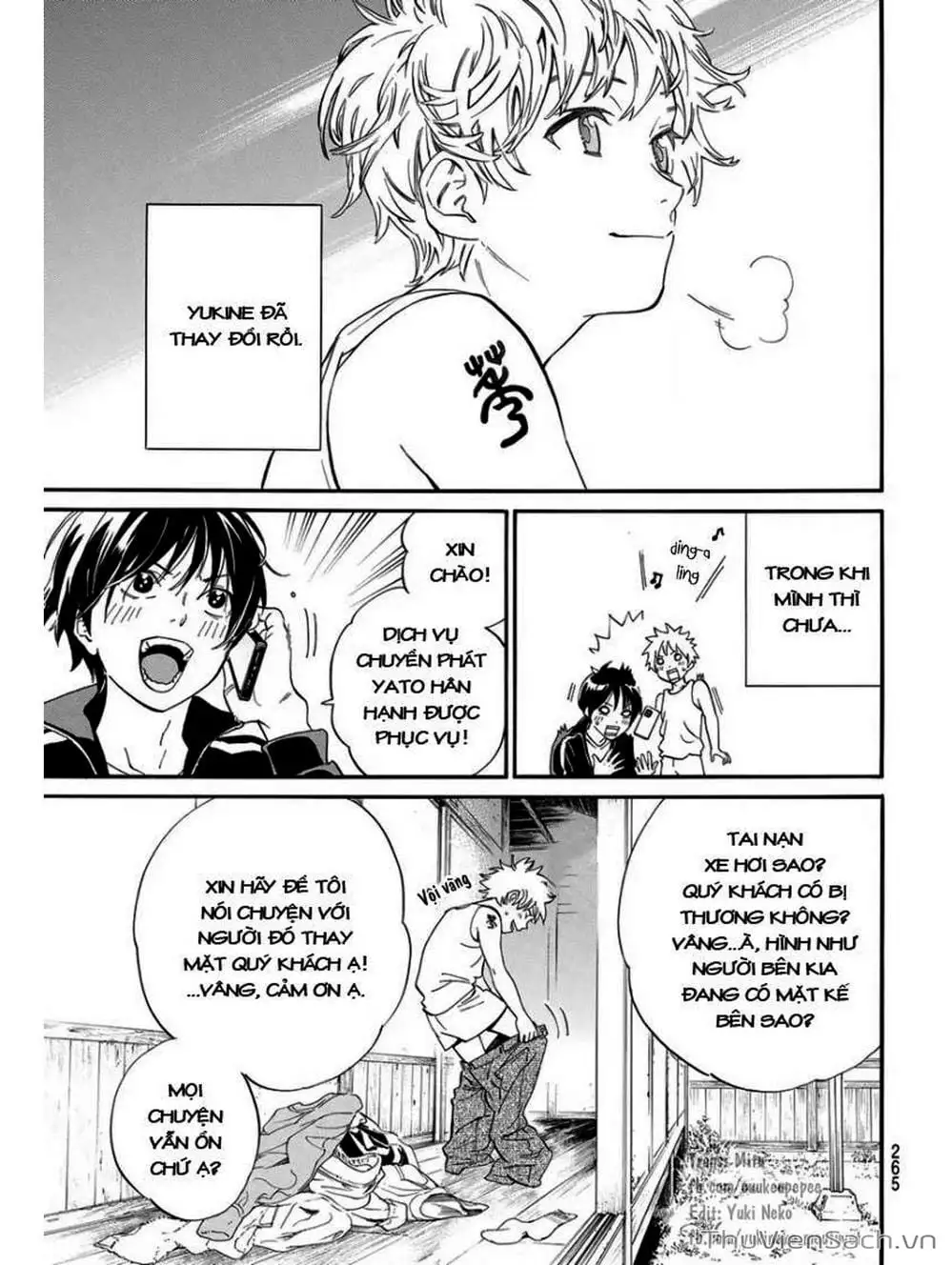 Truyện Tranh Vị Thần Lang Thang - Noragami trang 5