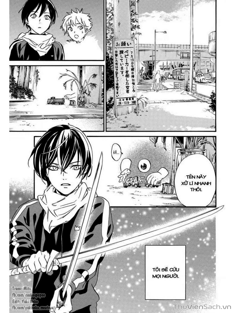 Truyện Tranh Vị Thần Lang Thang - Noragami trang 5