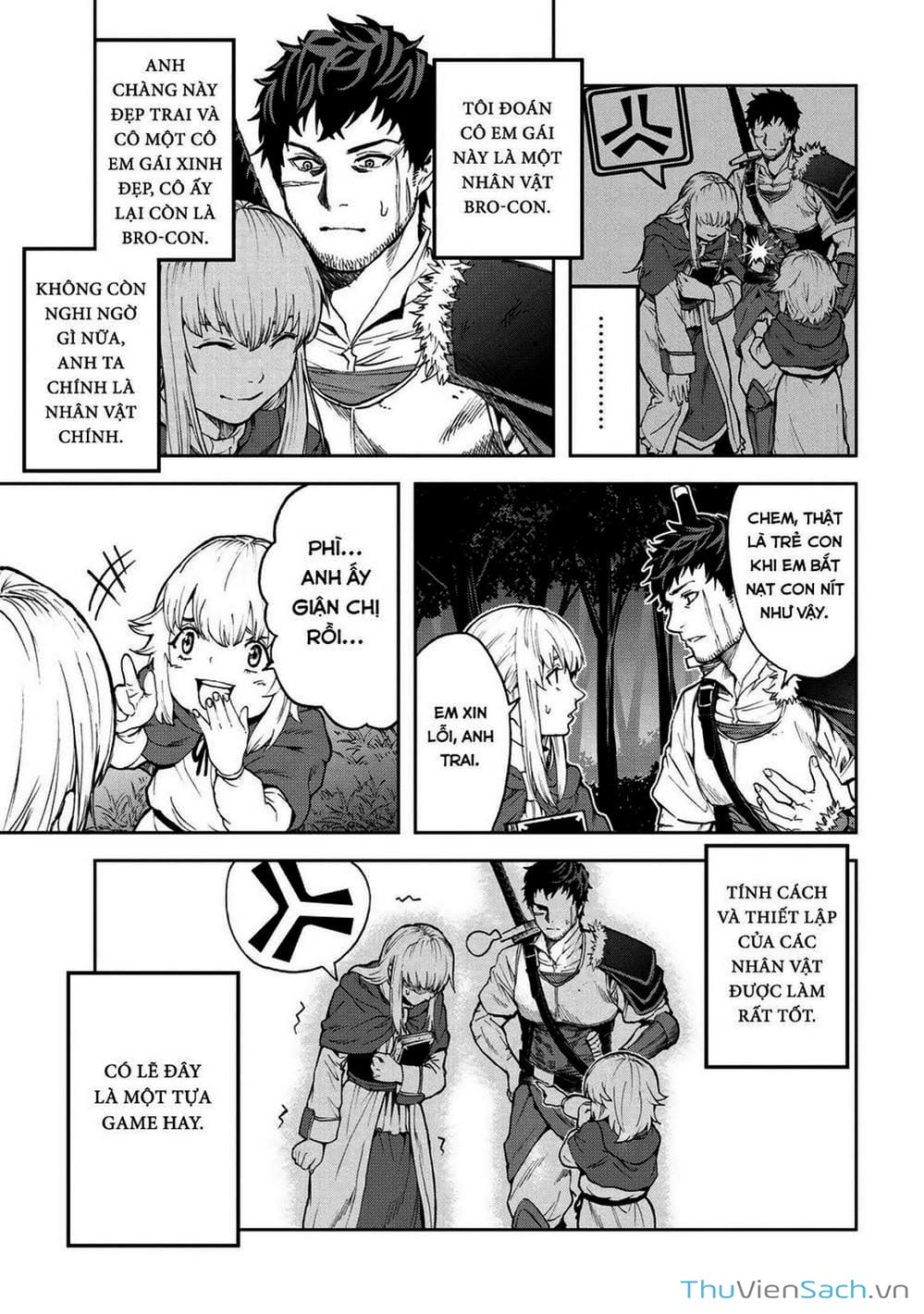 Truyện Tranh Npc Của Trò Chơi Xây Dựng Làng Là Người Thật trang 4