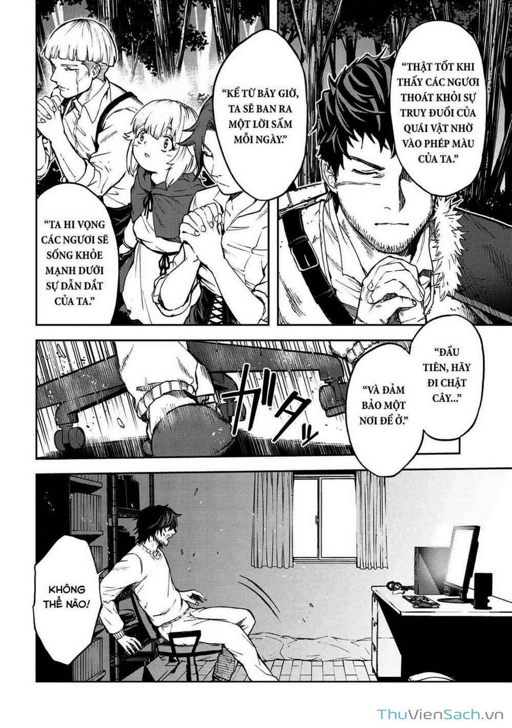 Truyện Tranh Npc Của Trò Chơi Xây Dựng Làng Là Người Thật trang 4