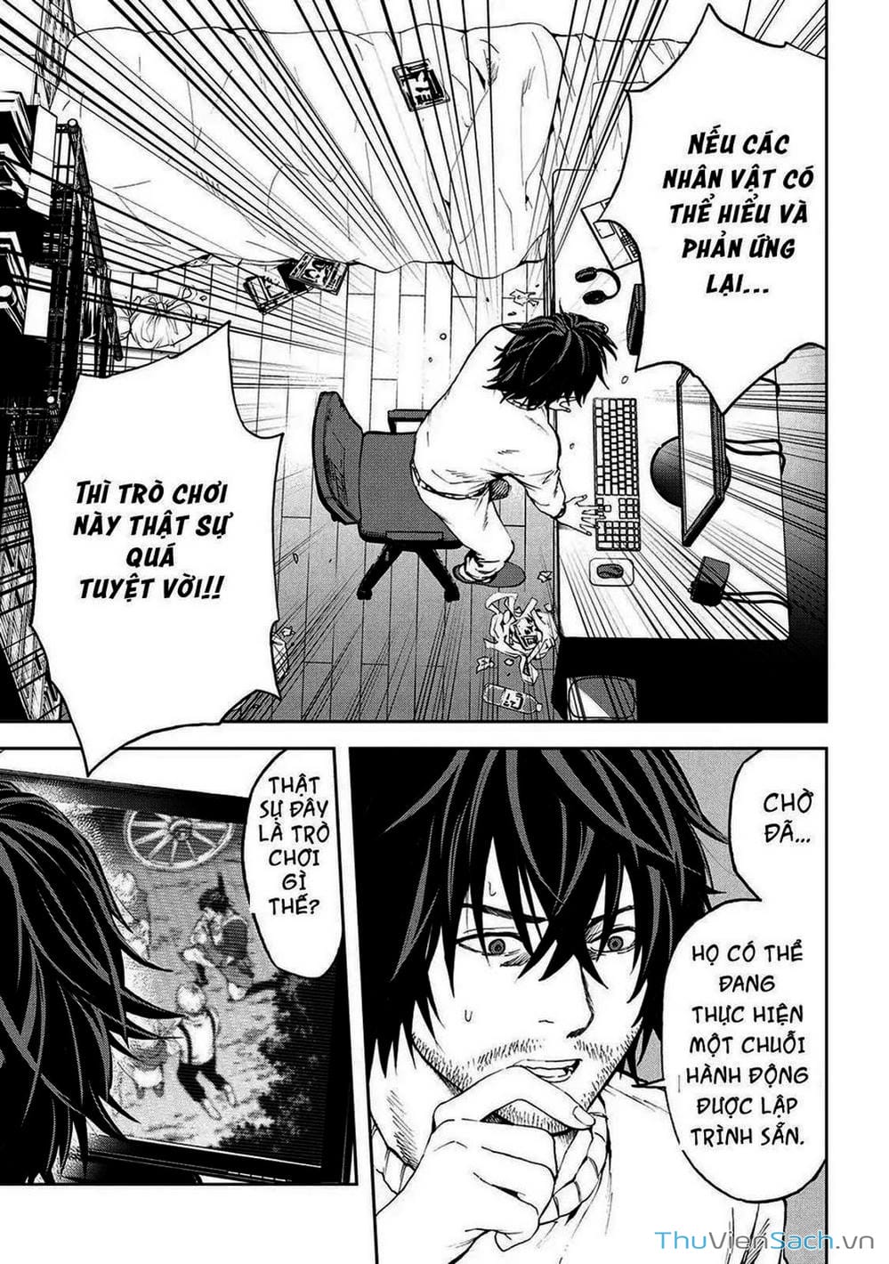 Truyện Tranh Npc Của Trò Chơi Xây Dựng Làng Là Người Thật trang 4