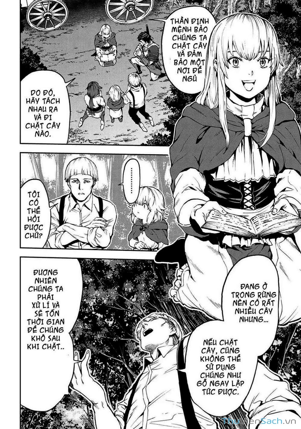 Truyện Tranh Npc Của Trò Chơi Xây Dựng Làng Là Người Thật trang 4