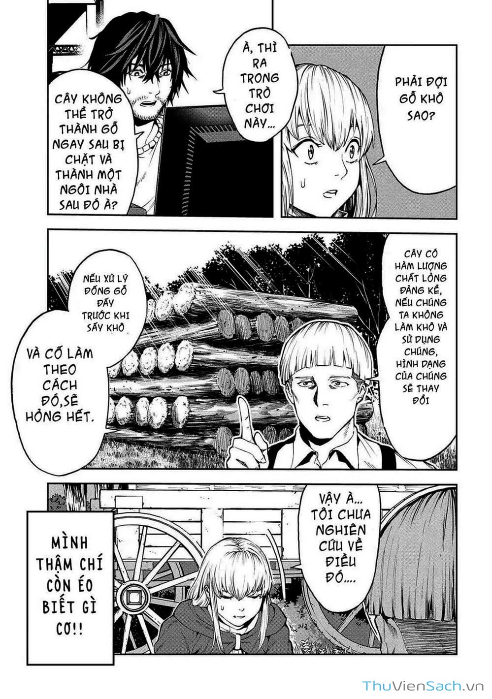 Truyện Tranh Npc Của Trò Chơi Xây Dựng Làng Là Người Thật trang 4