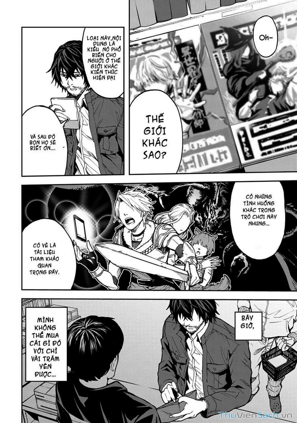 Truyện Tranh Npc Của Trò Chơi Xây Dựng Làng Là Người Thật trang 4