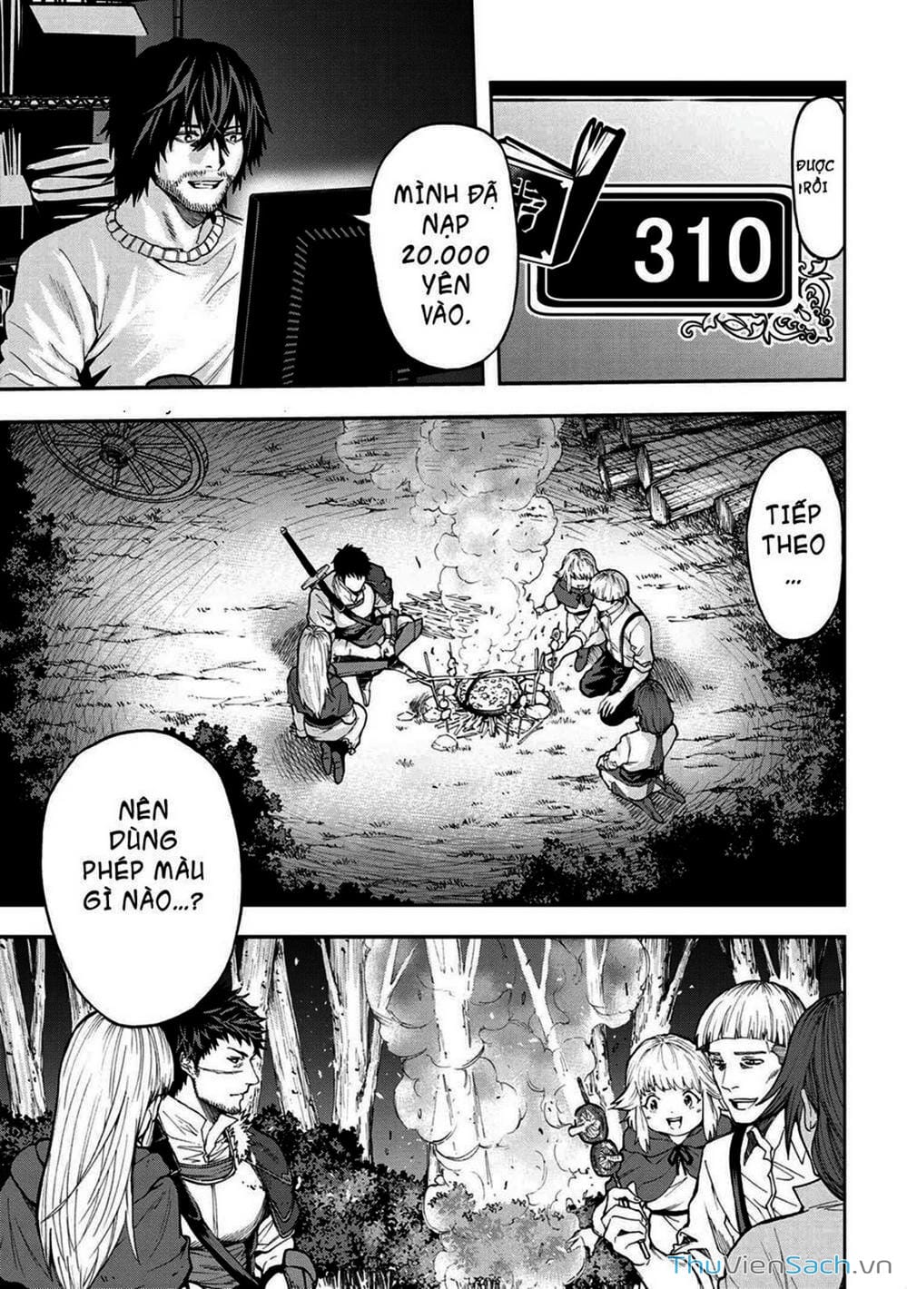 Truyện Tranh Npc Của Trò Chơi Xây Dựng Làng Là Người Thật trang 4