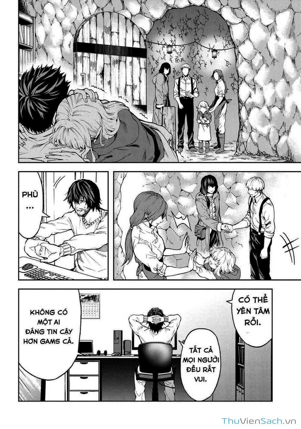 Truyện Tranh Npc Của Trò Chơi Xây Dựng Làng Là Người Thật trang 4