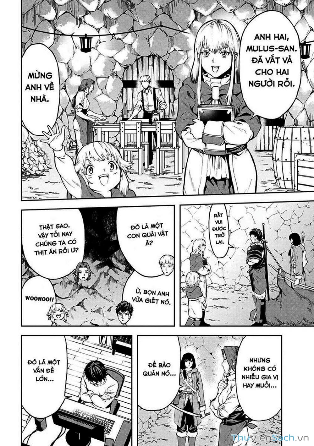 Truyện Tranh Npc Của Trò Chơi Xây Dựng Làng Là Người Thật trang 4