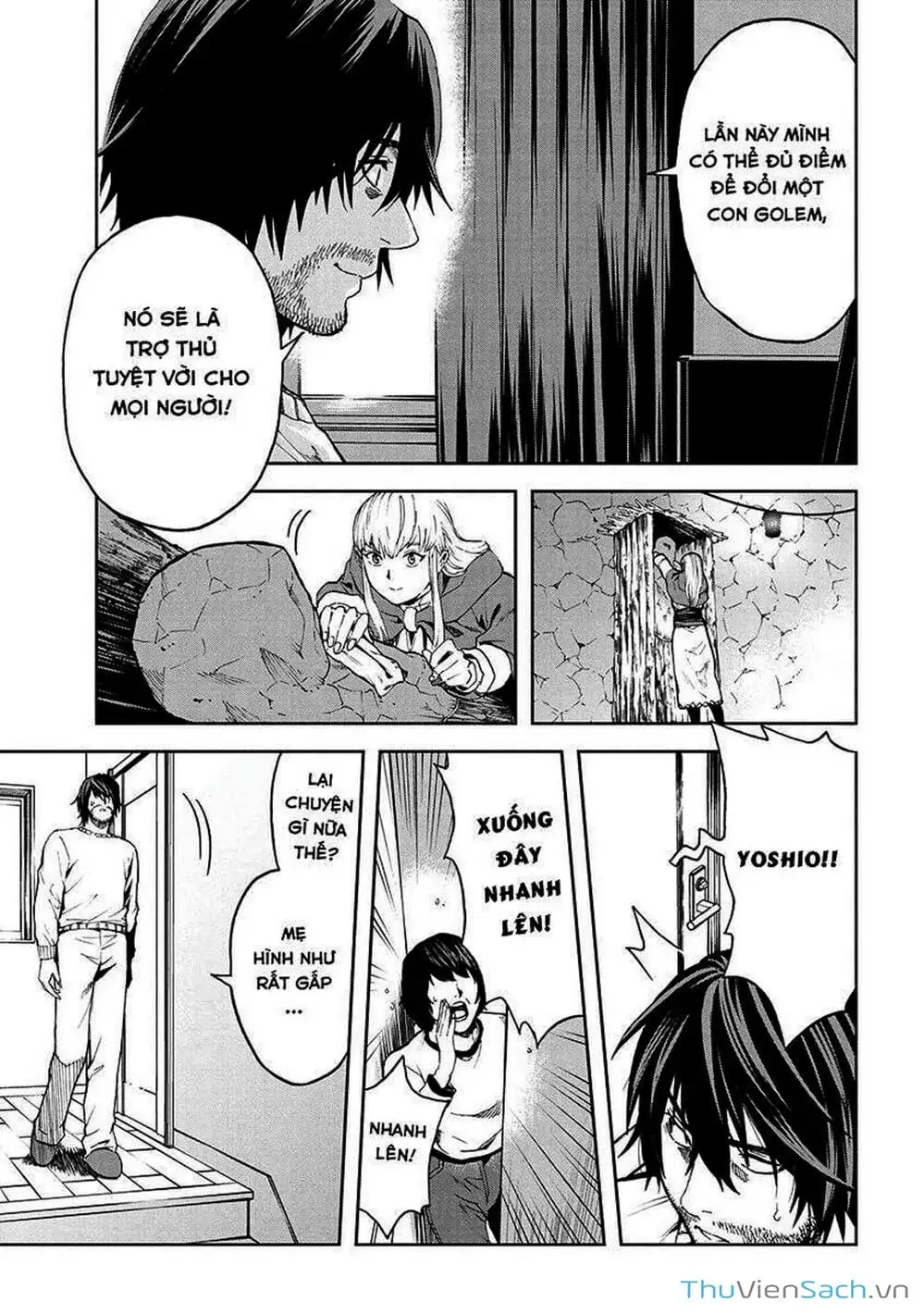 Truyện Tranh Npc Của Trò Chơi Xây Dựng Làng Là Người Thật trang 4