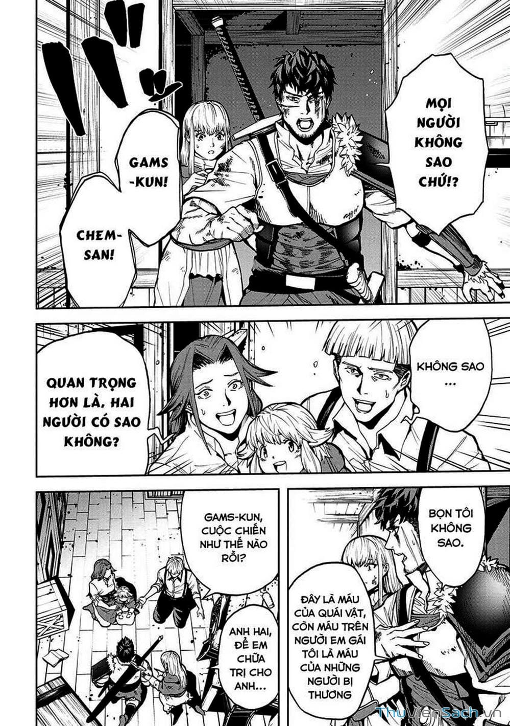 Truyện Tranh Npc Của Trò Chơi Xây Dựng Làng Là Người Thật trang 4