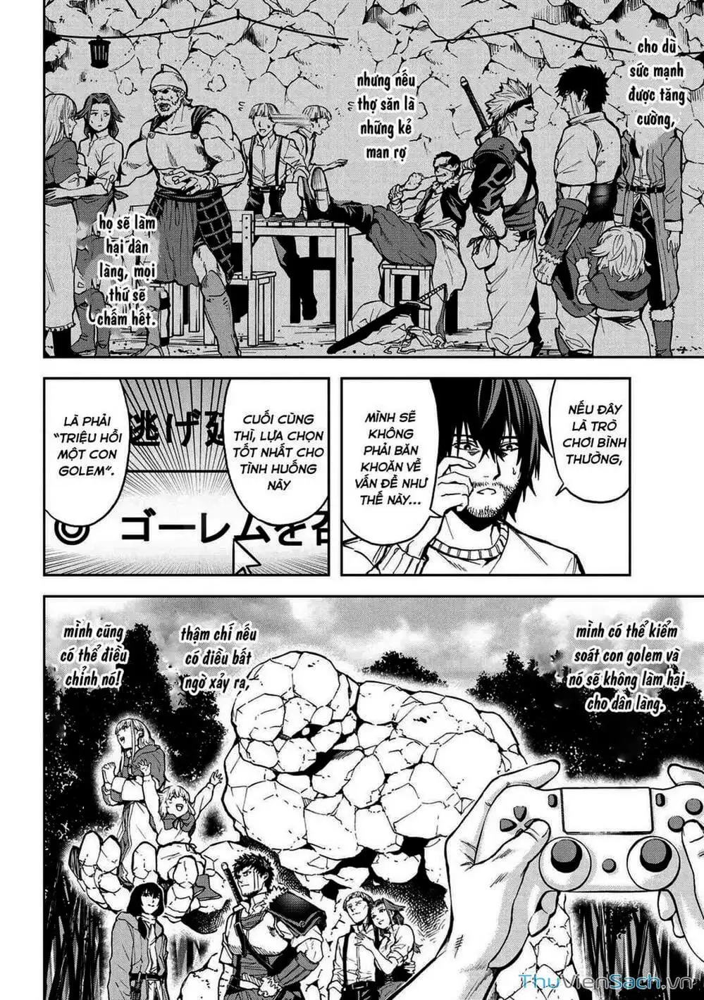 Truyện Tranh Npc Của Trò Chơi Xây Dựng Làng Là Người Thật trang 4