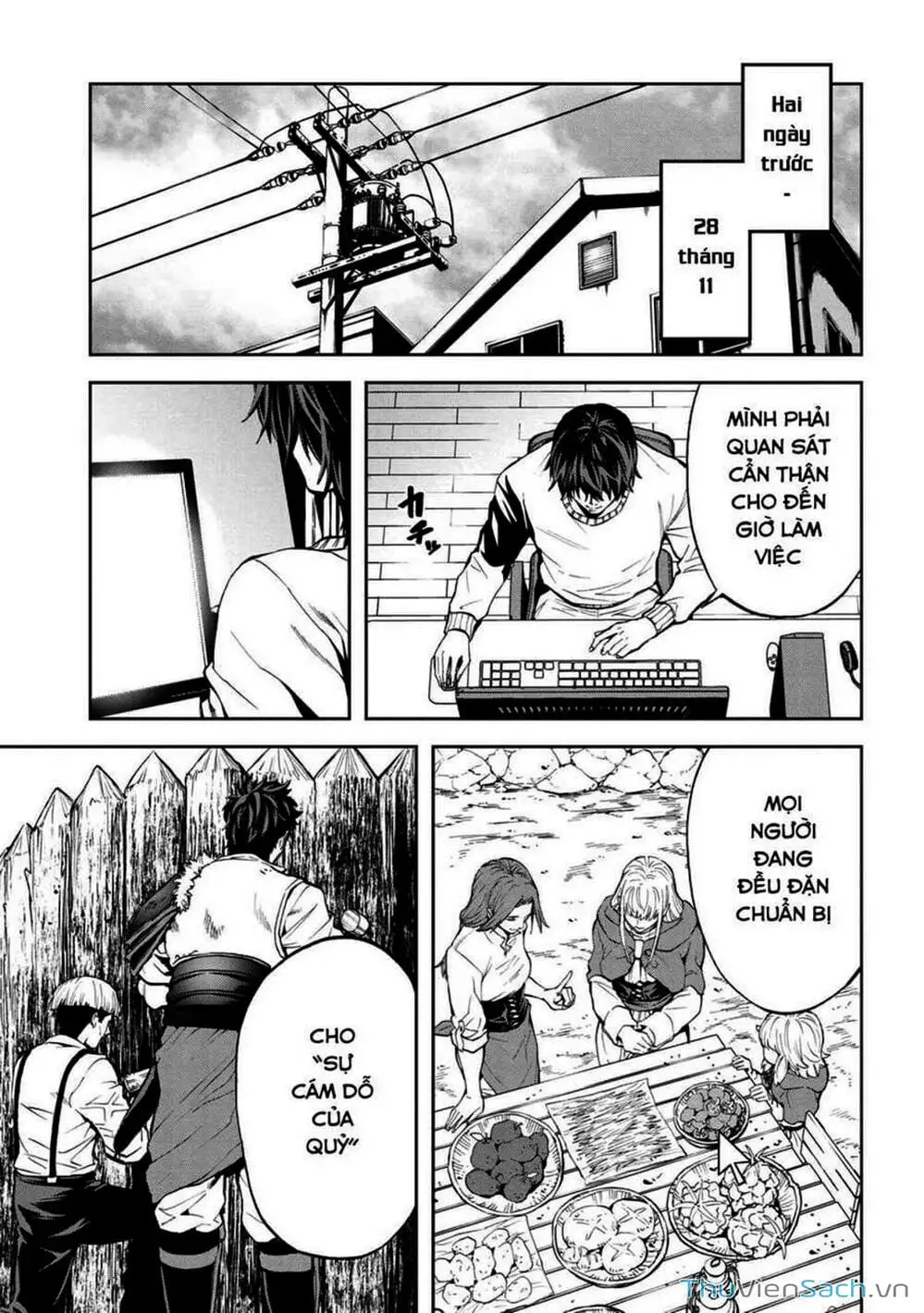 Truyện Tranh Npc Của Trò Chơi Xây Dựng Làng Là Người Thật trang 4