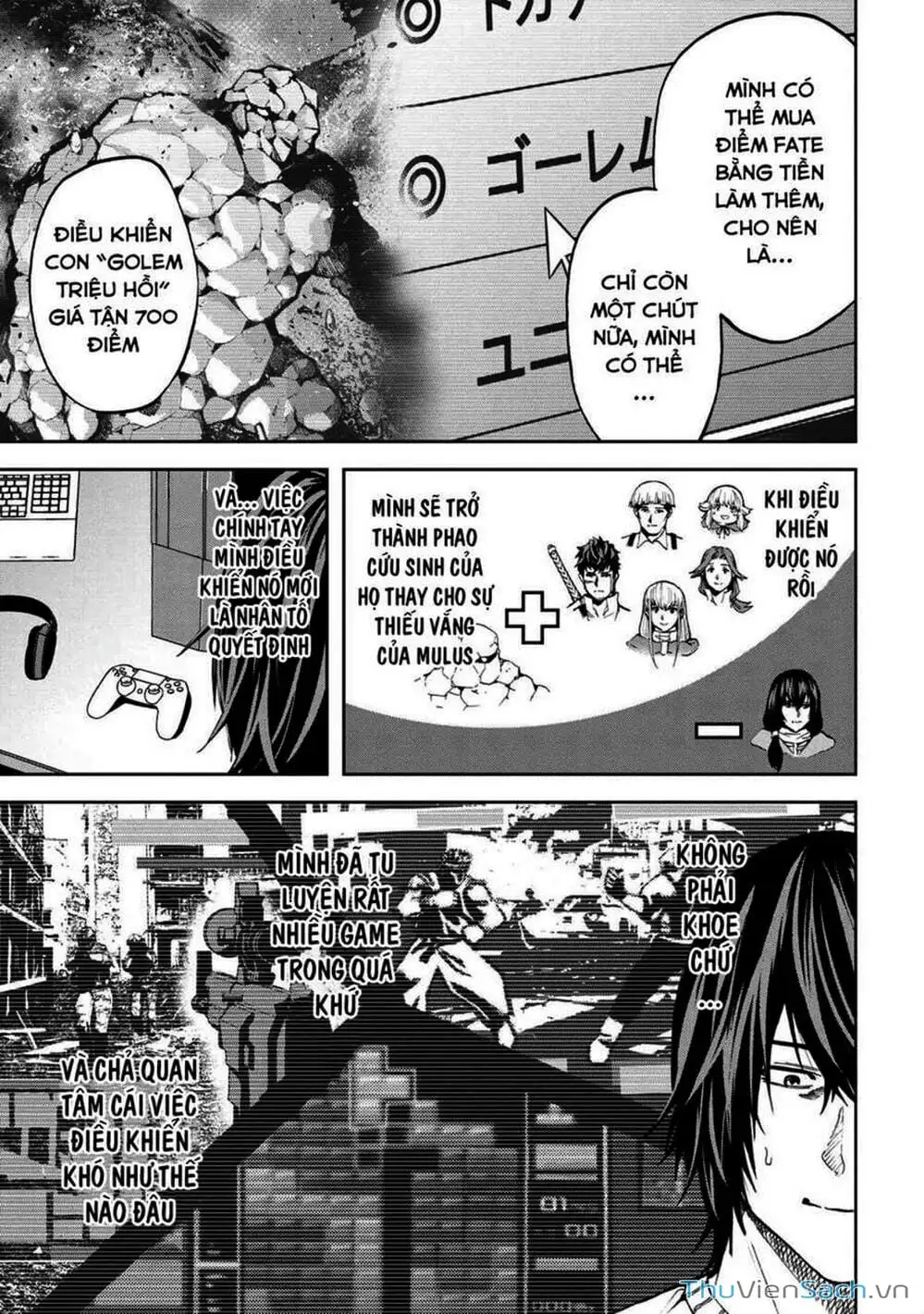 Truyện Tranh Npc Của Trò Chơi Xây Dựng Làng Là Người Thật trang 4