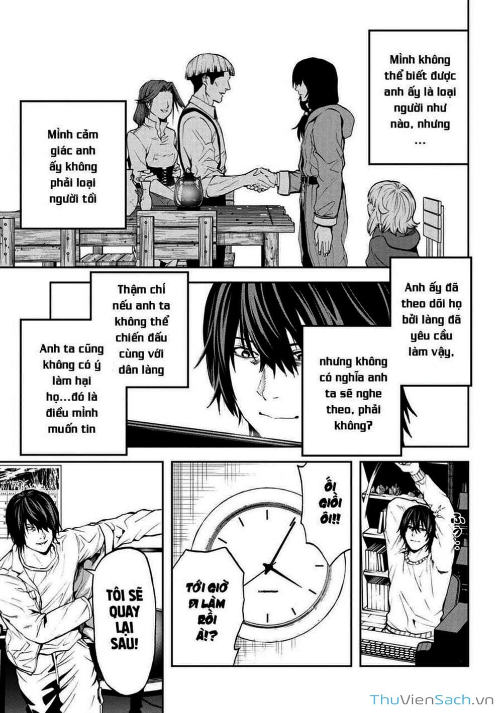 Truyện Tranh Npc Của Trò Chơi Xây Dựng Làng Là Người Thật trang 4