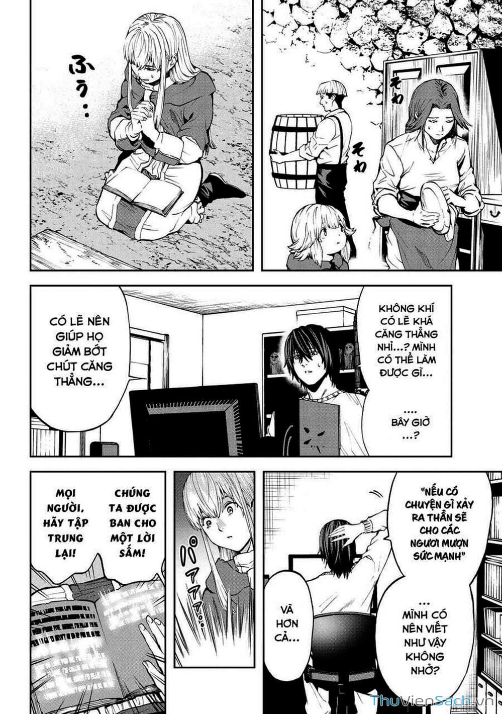 Truyện Tranh Npc Của Trò Chơi Xây Dựng Làng Là Người Thật trang 4