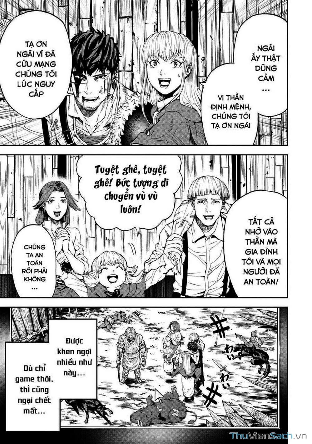 Truyện Tranh Npc Của Trò Chơi Xây Dựng Làng Là Người Thật trang 4