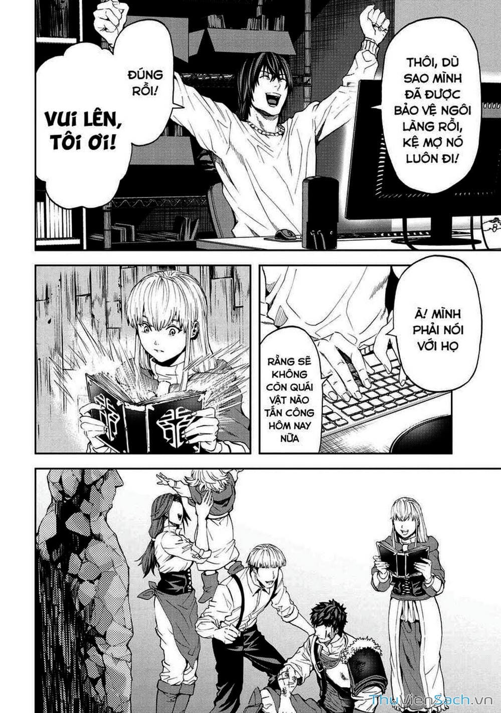 Truyện Tranh Npc Của Trò Chơi Xây Dựng Làng Là Người Thật trang 4