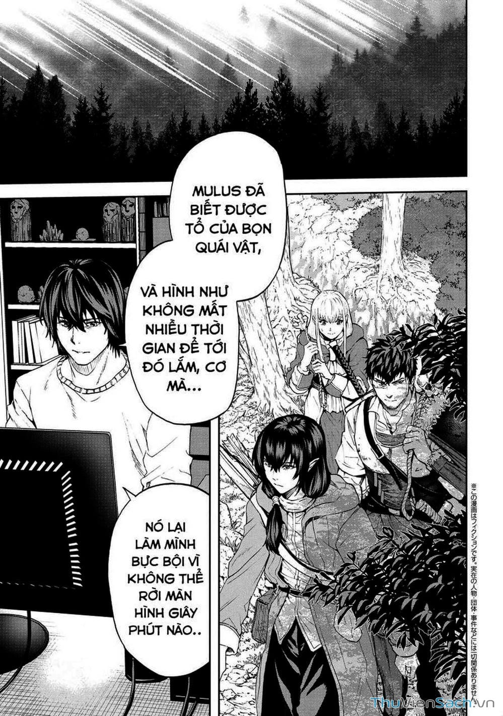 Truyện Tranh Npc Của Trò Chơi Xây Dựng Làng Là Người Thật trang 4