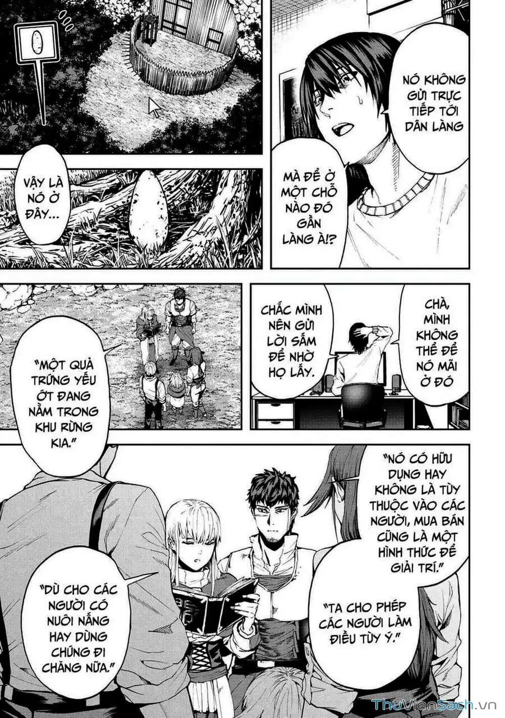 Truyện Tranh Npc Của Trò Chơi Xây Dựng Làng Là Người Thật trang 4