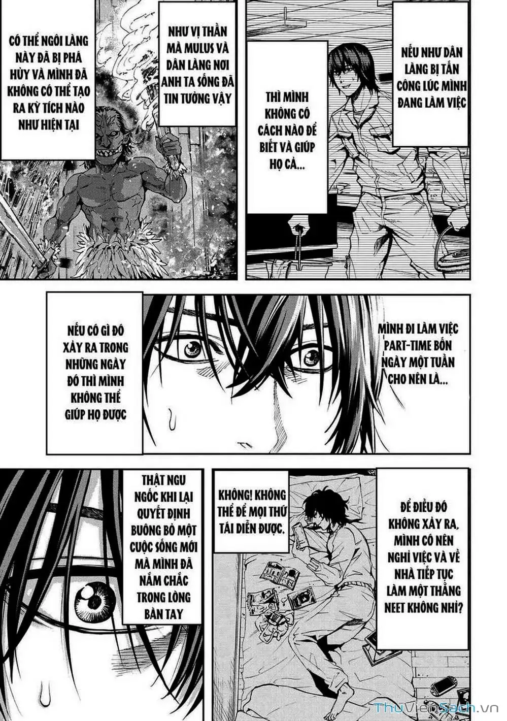 Truyện Tranh Npc Của Trò Chơi Xây Dựng Làng Là Người Thật trang 4