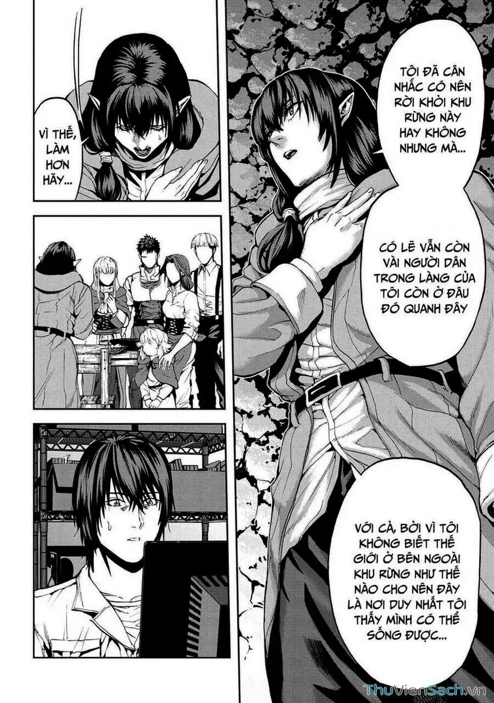 Truyện Tranh Npc Của Trò Chơi Xây Dựng Làng Là Người Thật trang 4