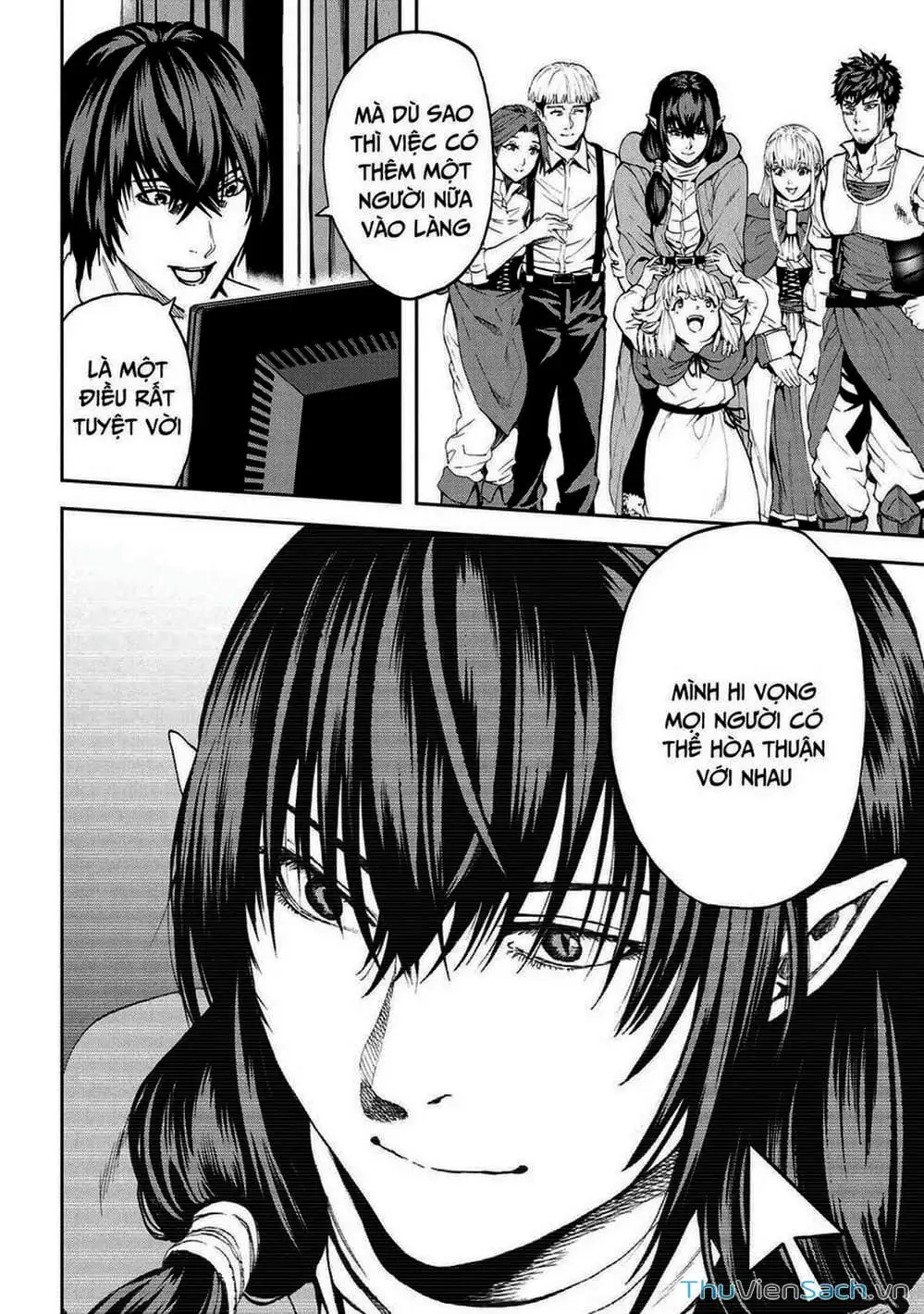 Truyện Tranh Npc Của Trò Chơi Xây Dựng Làng Là Người Thật trang 4