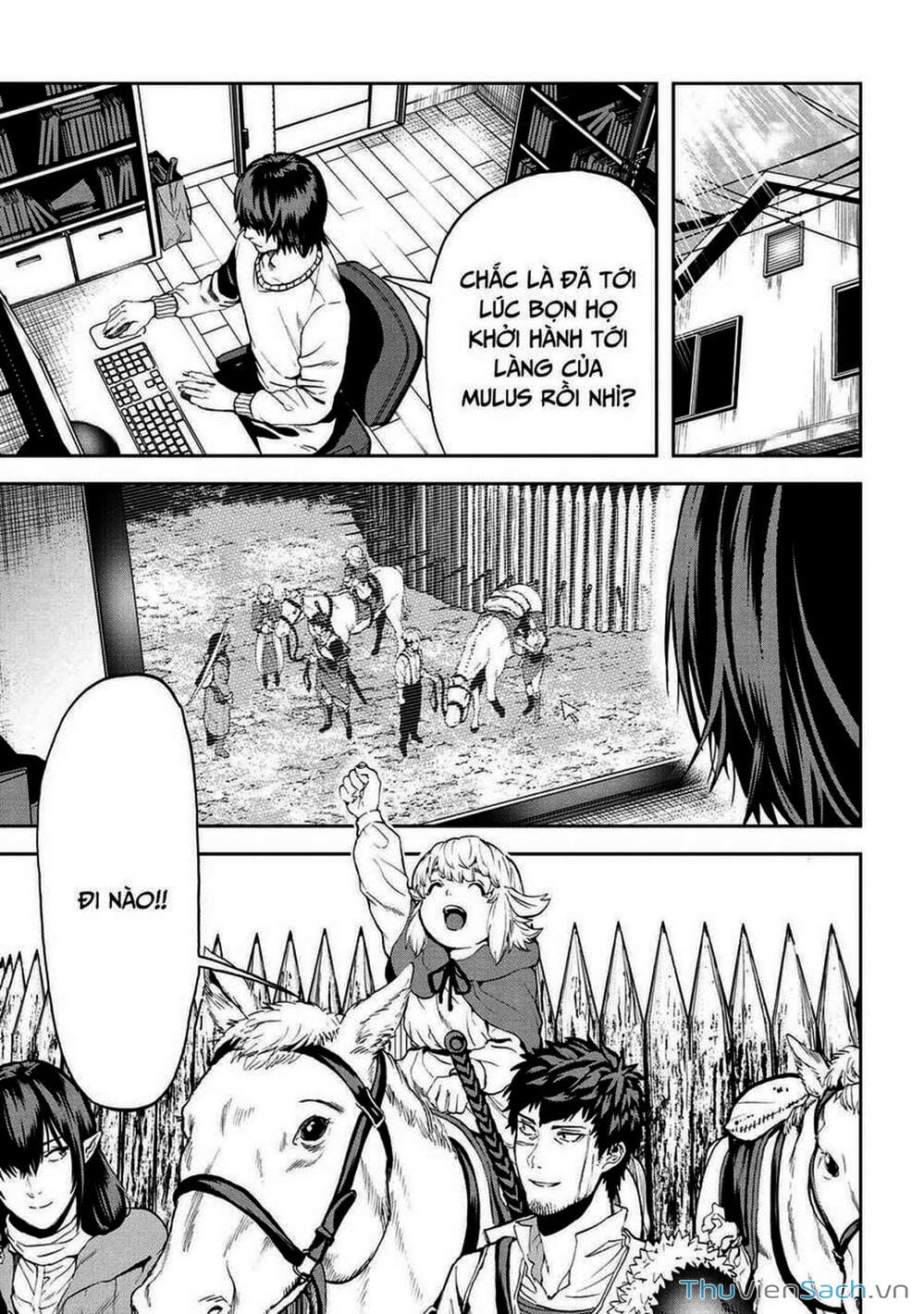 Truyện Tranh Npc Của Trò Chơi Xây Dựng Làng Là Người Thật trang 4