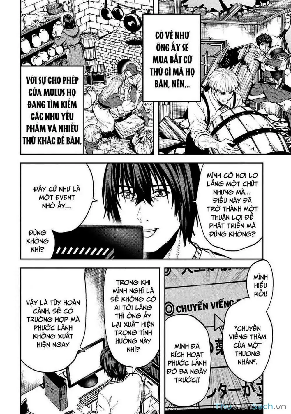 Truyện Tranh Npc Của Trò Chơi Xây Dựng Làng Là Người Thật trang 4