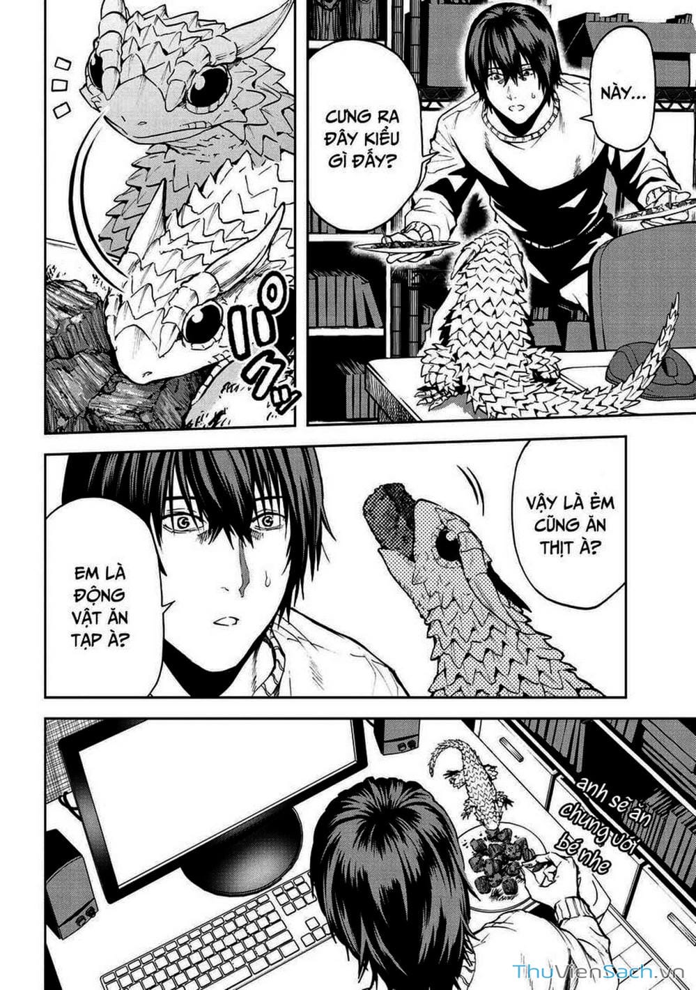 Truyện Tranh Npc Của Trò Chơi Xây Dựng Làng Là Người Thật trang 4