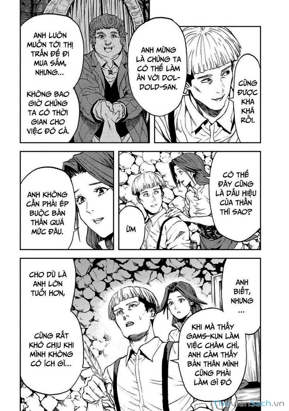 Truyện Tranh Npc Của Trò Chơi Xây Dựng Làng Là Người Thật trang 4