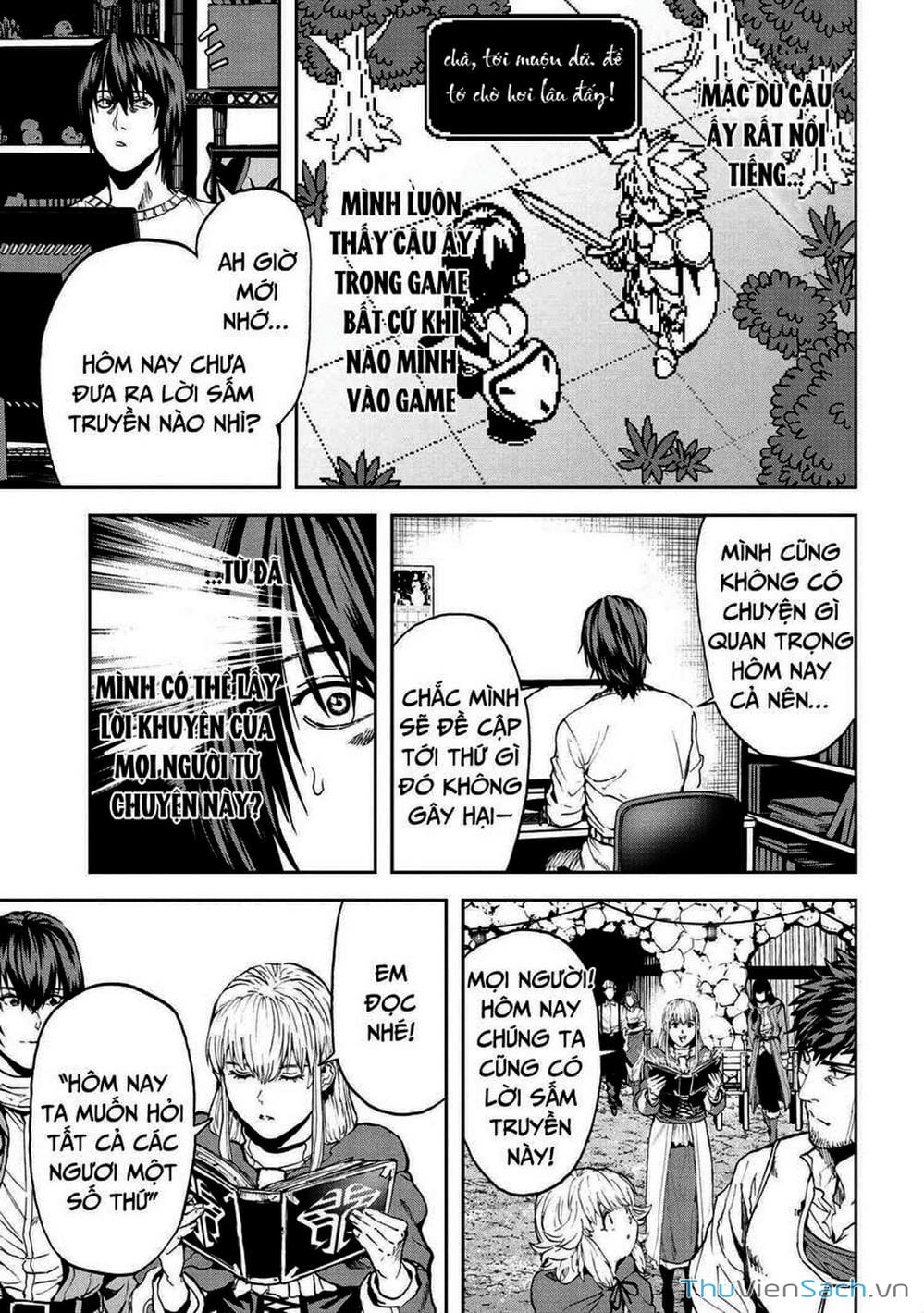 Truyện Tranh Npc Của Trò Chơi Xây Dựng Làng Là Người Thật trang 4